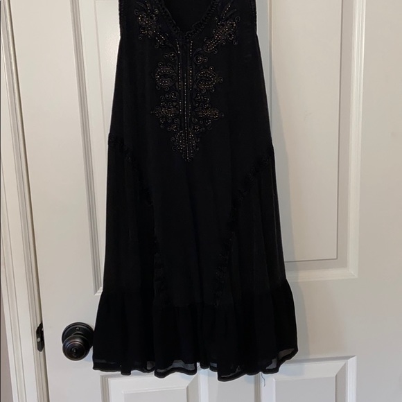Free People Black/Washed Out gray Dress - Picture 2 of 4